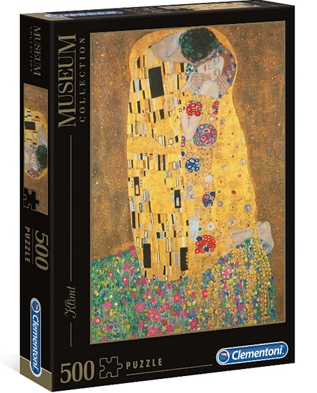 Clementoni 500 Piece Jigsaw Puzzle: Klimt - The Kiss