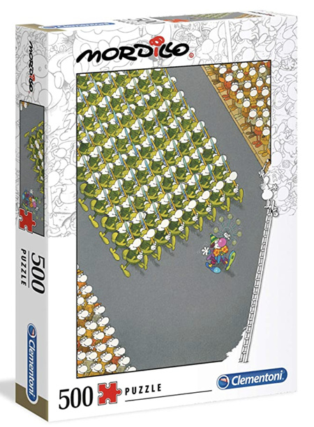 Clementoni 500 Piece Jigsaw Puzzle:  Mordillo - The March