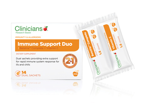 CLINIC. Immune Supp Duo Sachets 14