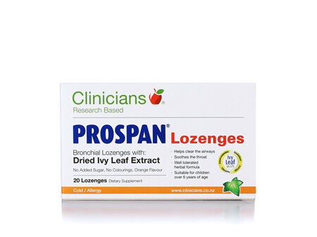 Clinic. Prospan Lozenges 20pk