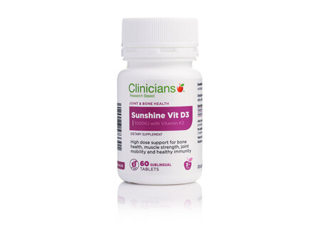 CLINIC. Sunshine Vitamin D3 60tabs