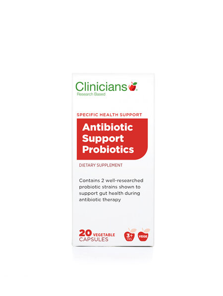 CLINIC. Antibiotic Supp VCaps 20s