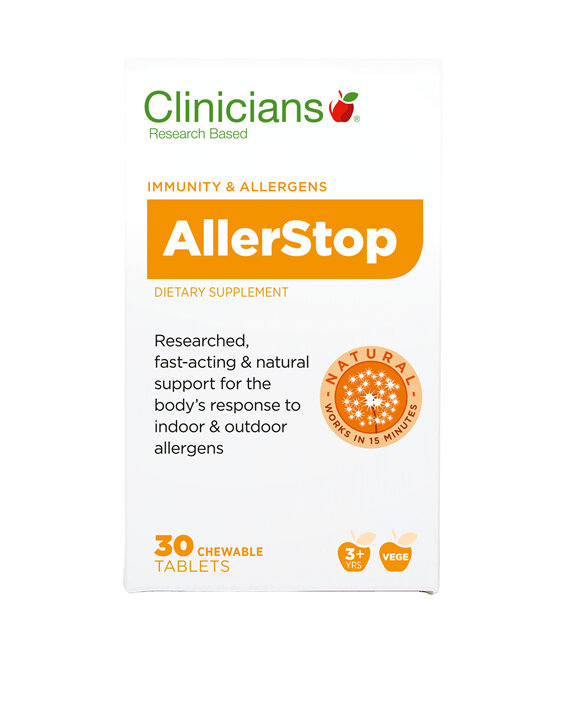 Clinicians AllerStop 30 Tablets