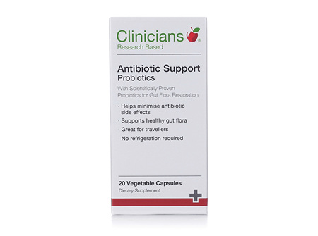 Clinicians Antibiotic Support (20 caps)