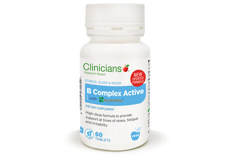 CLINICIANS B COMPLEX ACTIVE 60