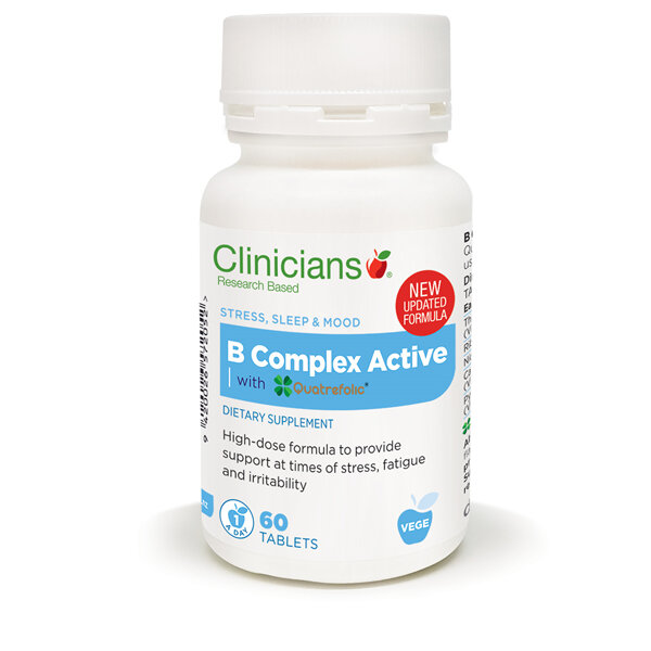 Clinicians B Complex Active 60 tablets