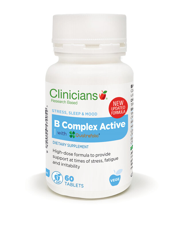 Clinicians B Complex Active 60 tablets