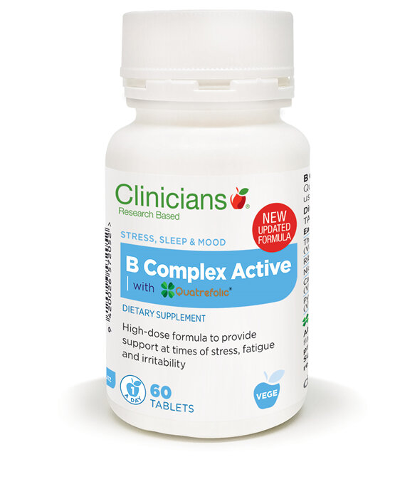 Clinicians B Complex Active 60 tablets