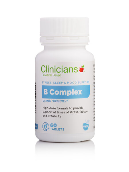 CLINICIANS B COMPLEX TAB 60