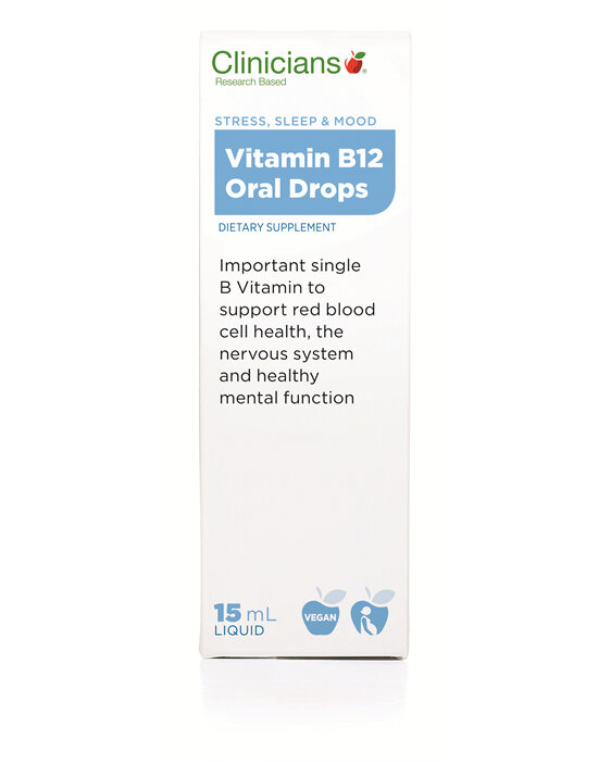 Clinicians B12 Oral Drops 15ml