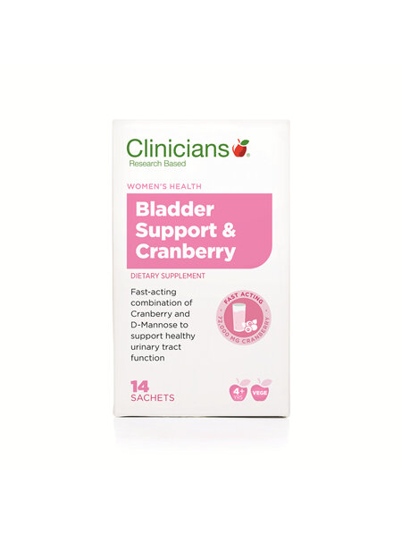 CLINICIANS BLADDER SUPP.W/CRAN 2G SACHET 14