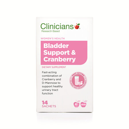 CLINICIANS BLADDER SUPP.W/CRAN 2G SACHET 14