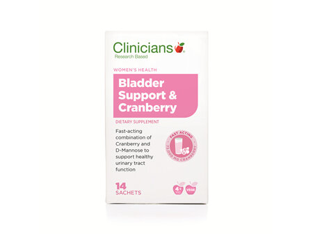 CLINICIANS BLADDER SUPP.W/CRAN 2G SACHET 14