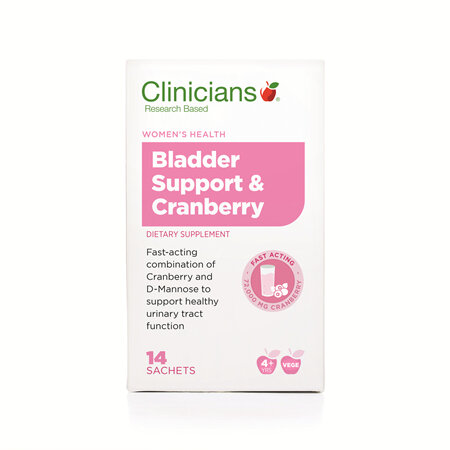 CLINICIANS Bladder Support + Cranberry 14sach