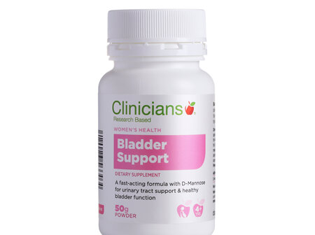 CLINICIANS BLADDER SUPPORT PWD 50g