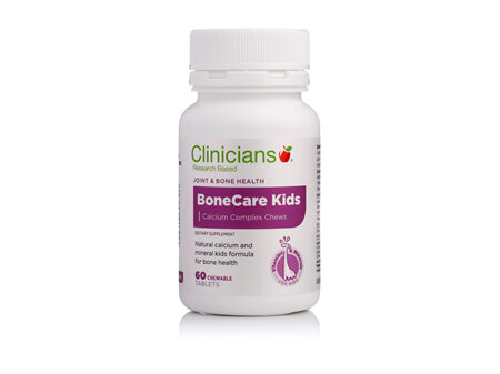 CLINICIANS BONECARE KIDS CALCIUM CHEW TAB 60