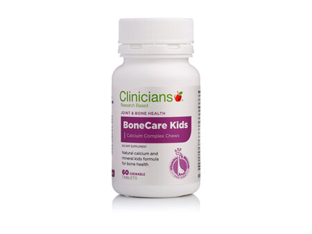 CLINICIANS BONECARE KIDS CALCIUM CHEW TAB 60