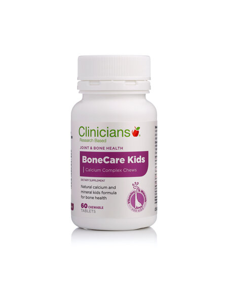 CLINICIANS BONECARE KIDS CALCIUM CHEW TAB 60