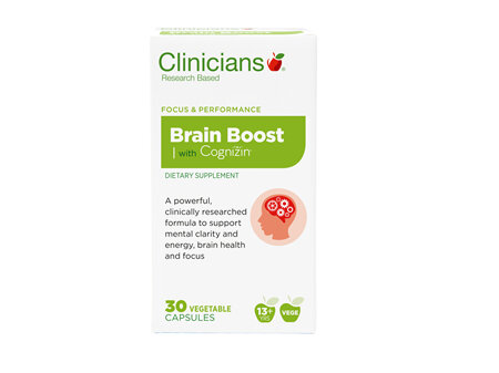 CLINICIANS BRAIN BOOST WITH COGNIZIN CAPS 30