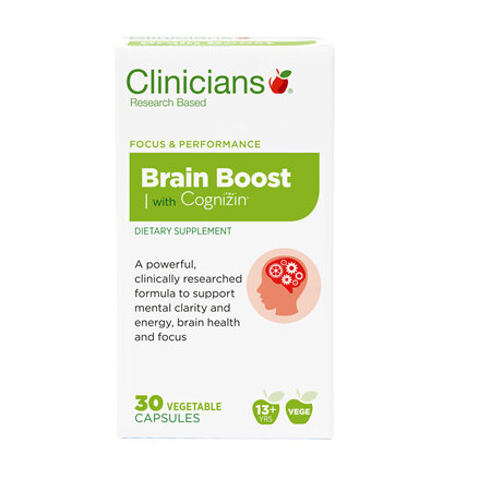 CLINICIANS BRAIN BOOST WITH COGNIZIN CAPS 30