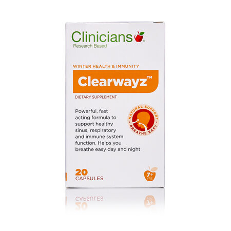 CLINICIANS CLEARWAYZ CAPS 20