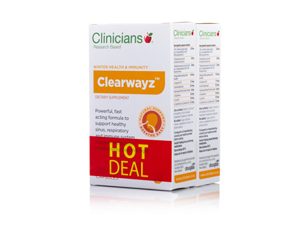 CLINICIANS CLEARWAYZ CAPS 20 x 2 BANDED