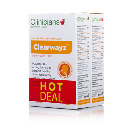 CLINICIANS CLEARWAYZ CAPS 20 x 2 BANDED