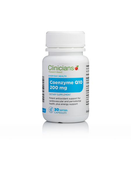 CLINICIANS COQ10 200 mg  CAPS 30