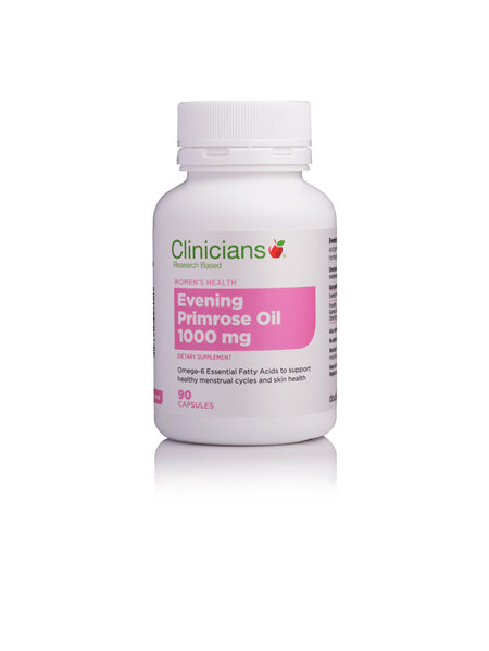 CLINICIANS EVENING PRIMROSE OIL CAPS 90