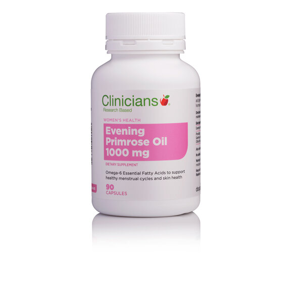 CLINICIANS EVENING PRIMROSE OIL CAPS 90