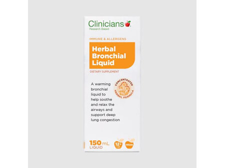 CLINICIANS Herbal Bronchial Liquid 150ml