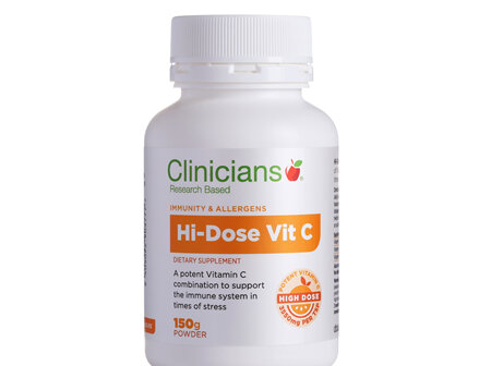 CLINICIANS HI-DOSE VIT C PWD 150g