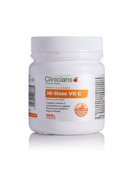 CLINICIANS HI-DOSE VIT C PWD 300g