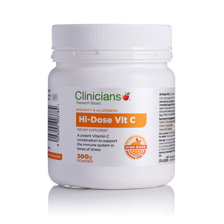 CLINICIANS HI-DOSE VIT C PWD 300g