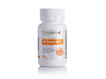 CLINICIANS HI-DOSE VIT C PWD 75g