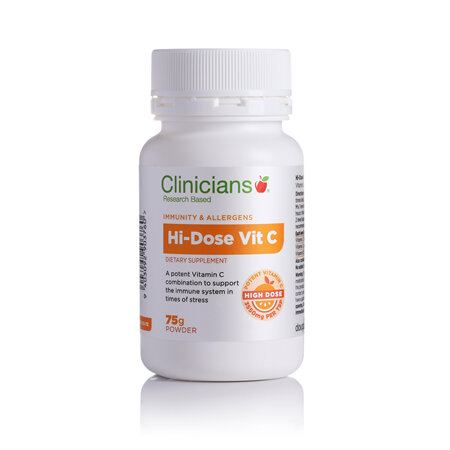 CLINICIANS HI-DOSE VIT C PWD 75g