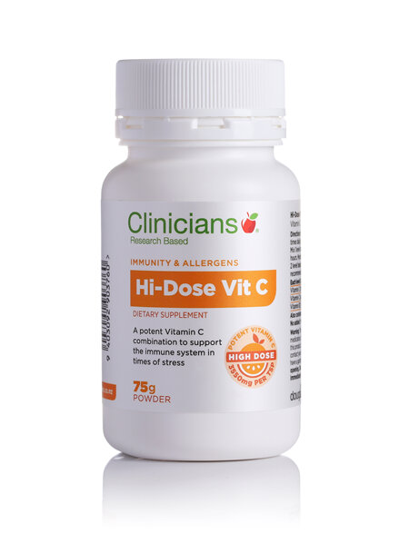 CLINICIANS HI-DOSE VIT C PWD 75g