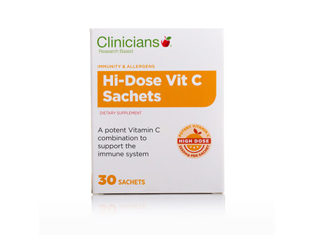 CLINICIANS HI-DOSE VIT C SACHETS 30