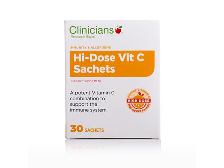 CLINICIANS HI-DOSE VIT C SACHETS 30