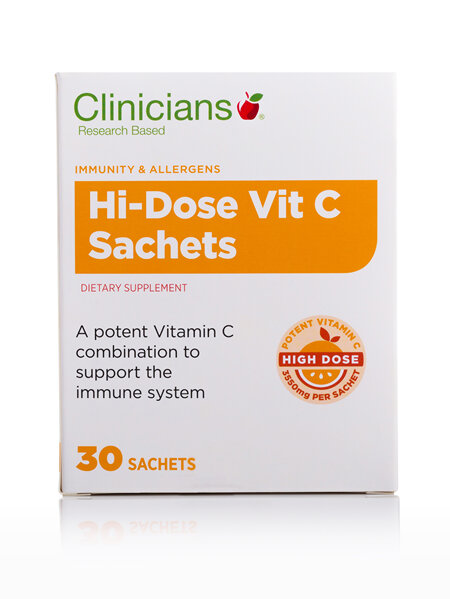 CLINICIANS HI-DOSE VIT C SACHETS 30