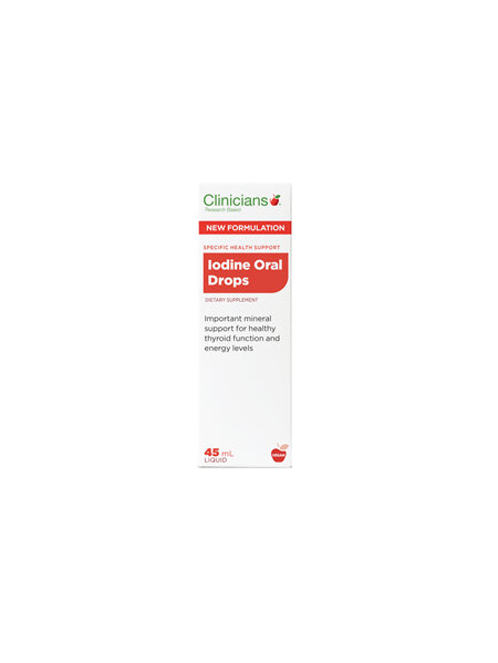 CLINICIANS IODINE SOLUTION 45ML