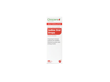 CLINICIANS IODINE SOLUTION 45ML