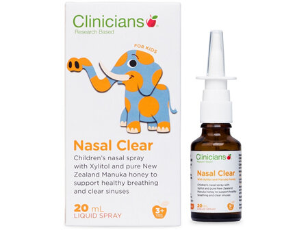 Clinicians Kids Nasal Clear Manuka