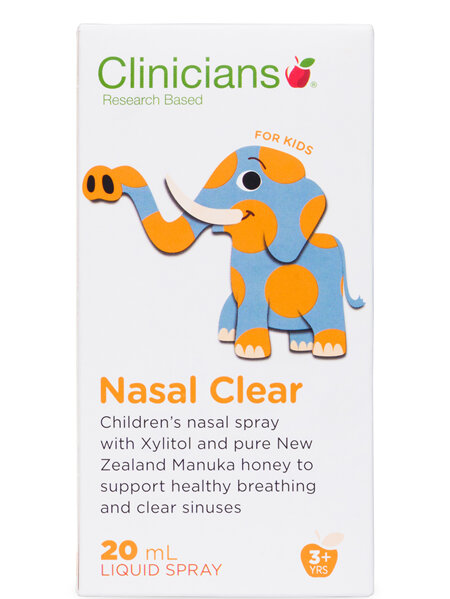 CLINICIANS KIDS NASAL CLEAR MANUKA SPRAY 20ML