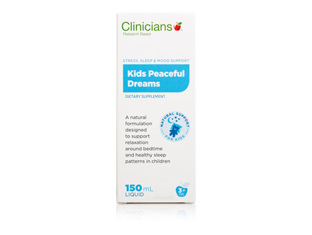 CLINICIANS KIDS PEACEFUL DREAMS 150 mL