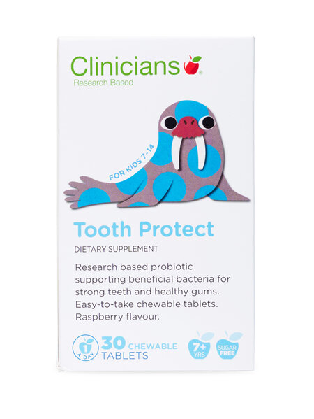 CLINICIANS KIDS TOOTH PROTECT CHEW TAB 30