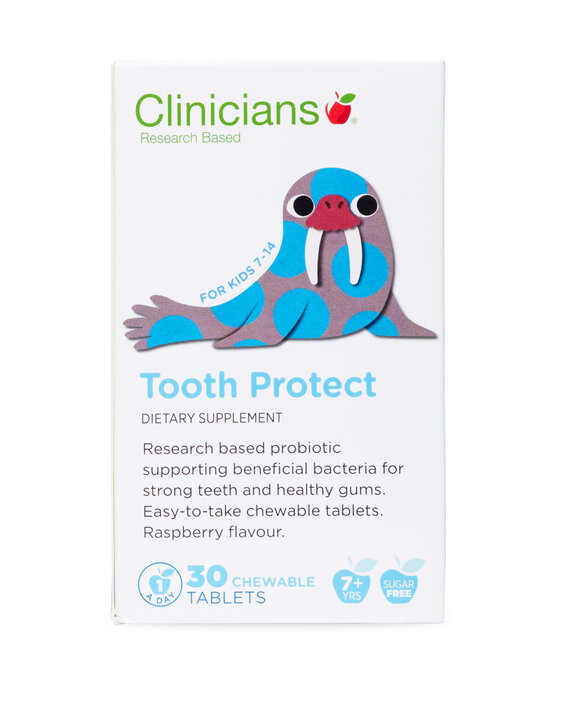 CLINICIANS KIDS TOOTH PROTECT CHEW TAB 30