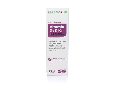 CLINICIANS LIPO VITAMIN D3 & K2 LIQ 30 mL