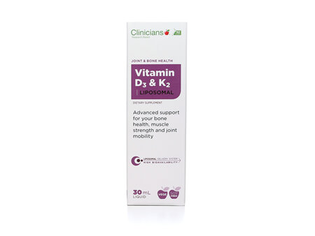 CLINICIANS LIPO VITAMIN D3 & K2 LIQ 30 mL