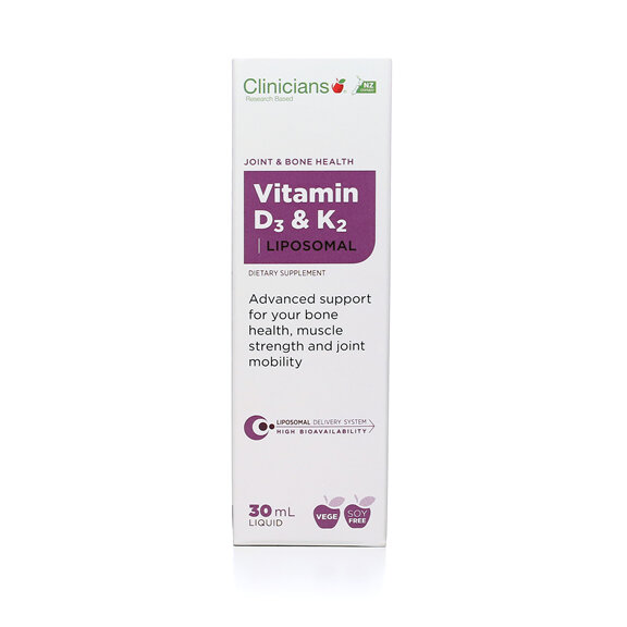 CLINICIANS LIPO VITAMIN D3 & K2 LIQ 30 mL